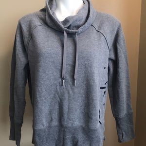 Grey Calvin Klein Cowl Neck Sweatshirt